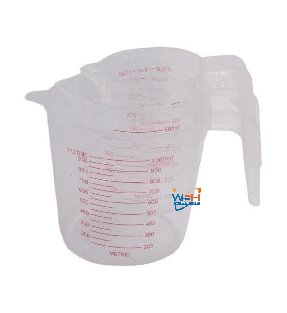 PLASTIC MEASURING JUG SET