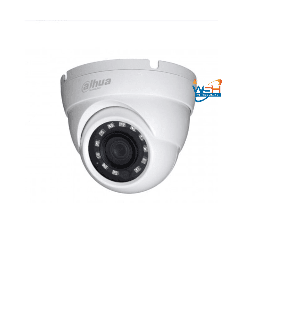 Dahua 1MP 720P DH-HAC-HDW1100EMP IR HDCVI dome