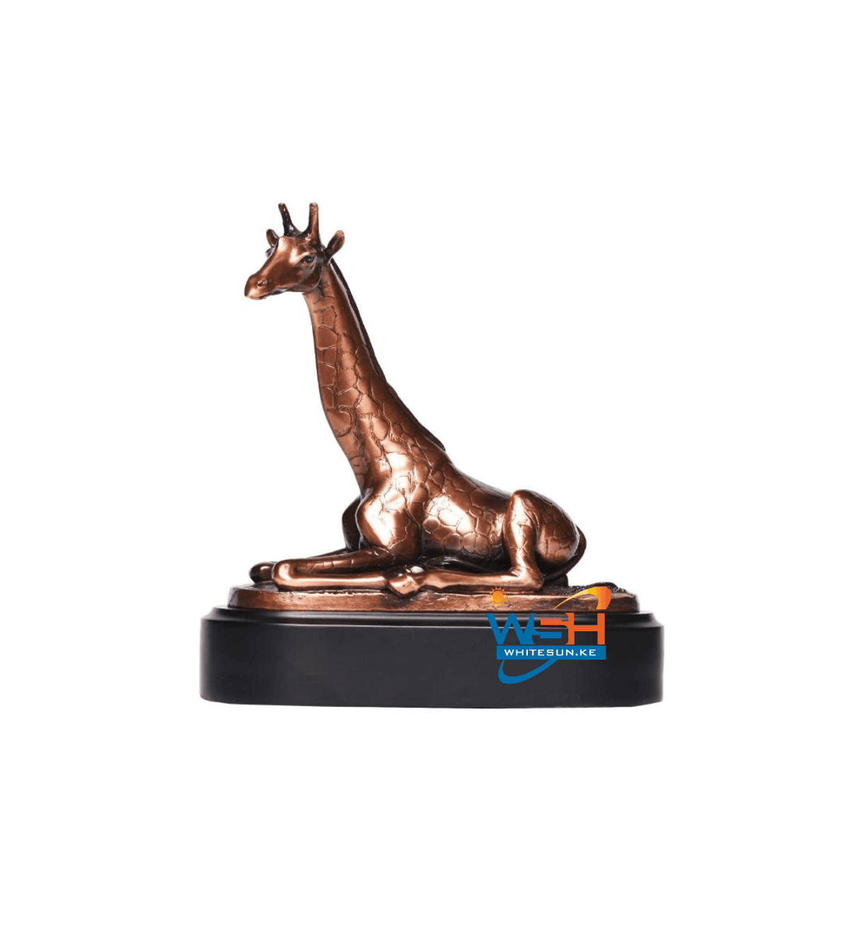 GIRAFFE SITTED