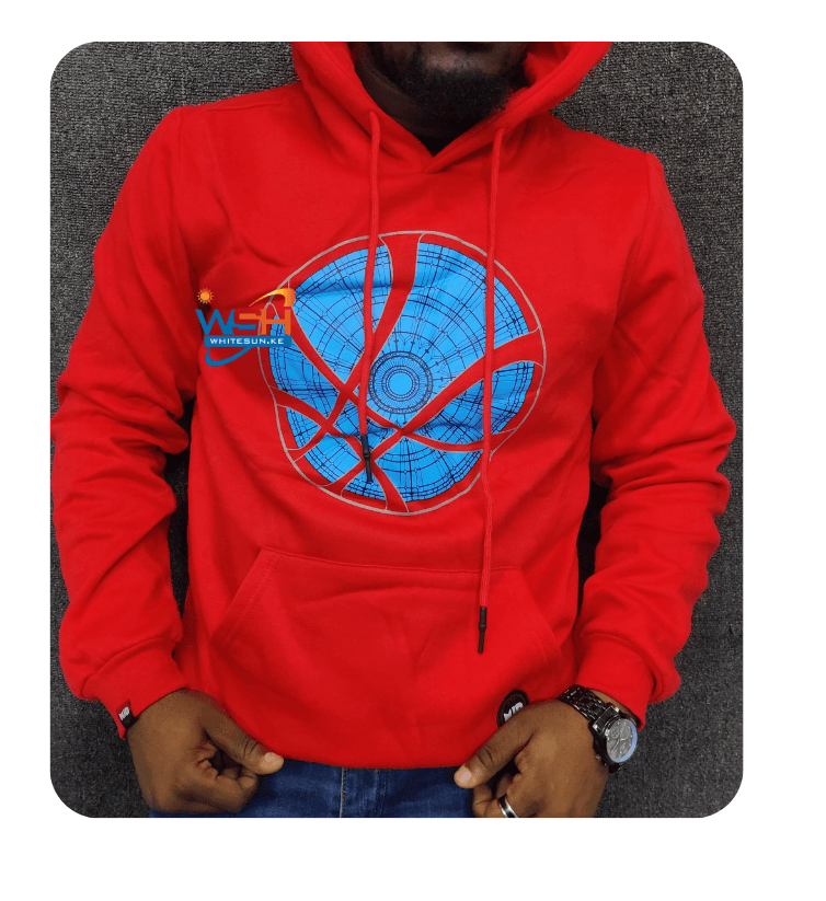High Quality Red Mustard Hoodie 1