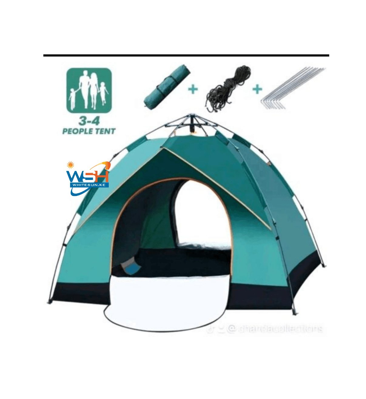 3-4 persons Automatic Camping Tent