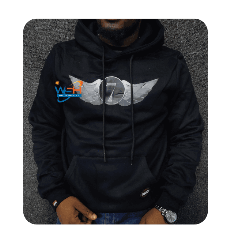 High Quality black Mustard Hoodie 1
