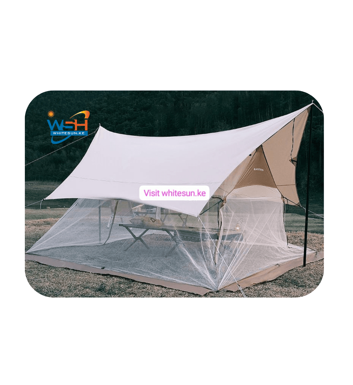 LACKDEER Summer canopy anti-mosquito mesh tent 5-8 people