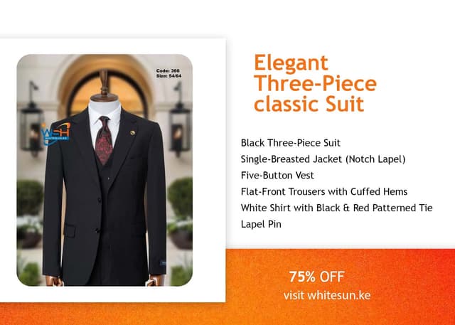 black-three-piece-classic-suit