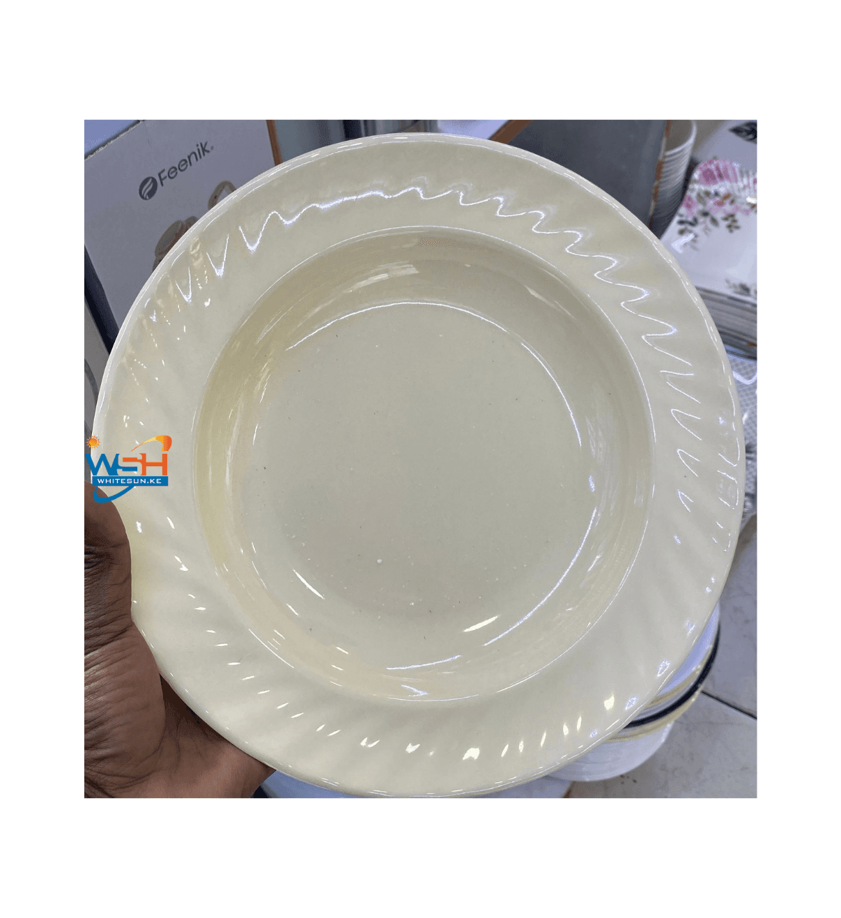 Melamine P008 Oasis Melamine Soup Plate 6 pcs