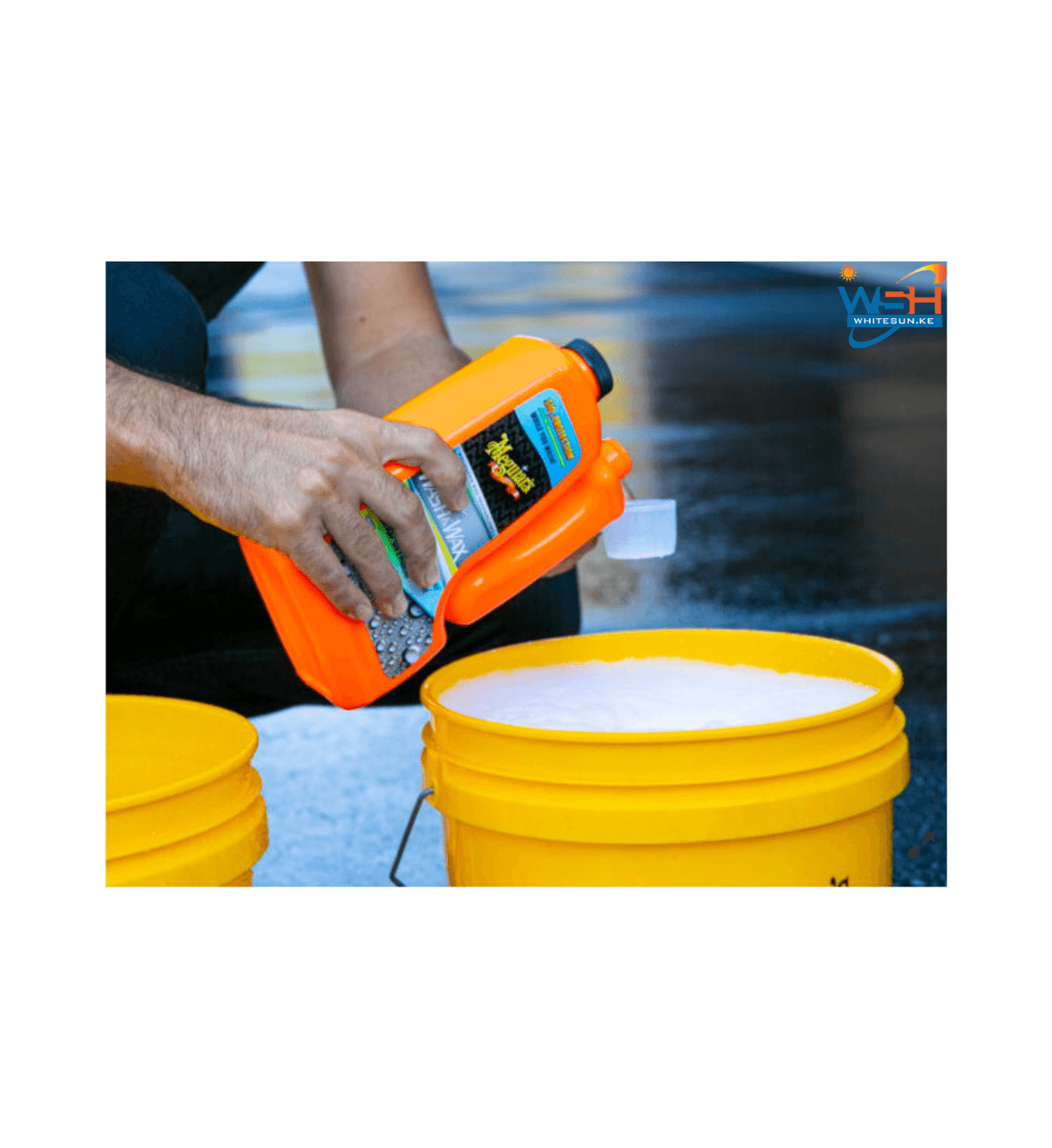 Hybrid Ceramic Wash and Wax – Premium Car Shampoo with Ceramic Paint Protection, Extreme Water Beading, Use with Hybrid Wash Mitt,1 Wash 1.4ltrs, Silicone Oxide Boost 236ml Thumbnail 2