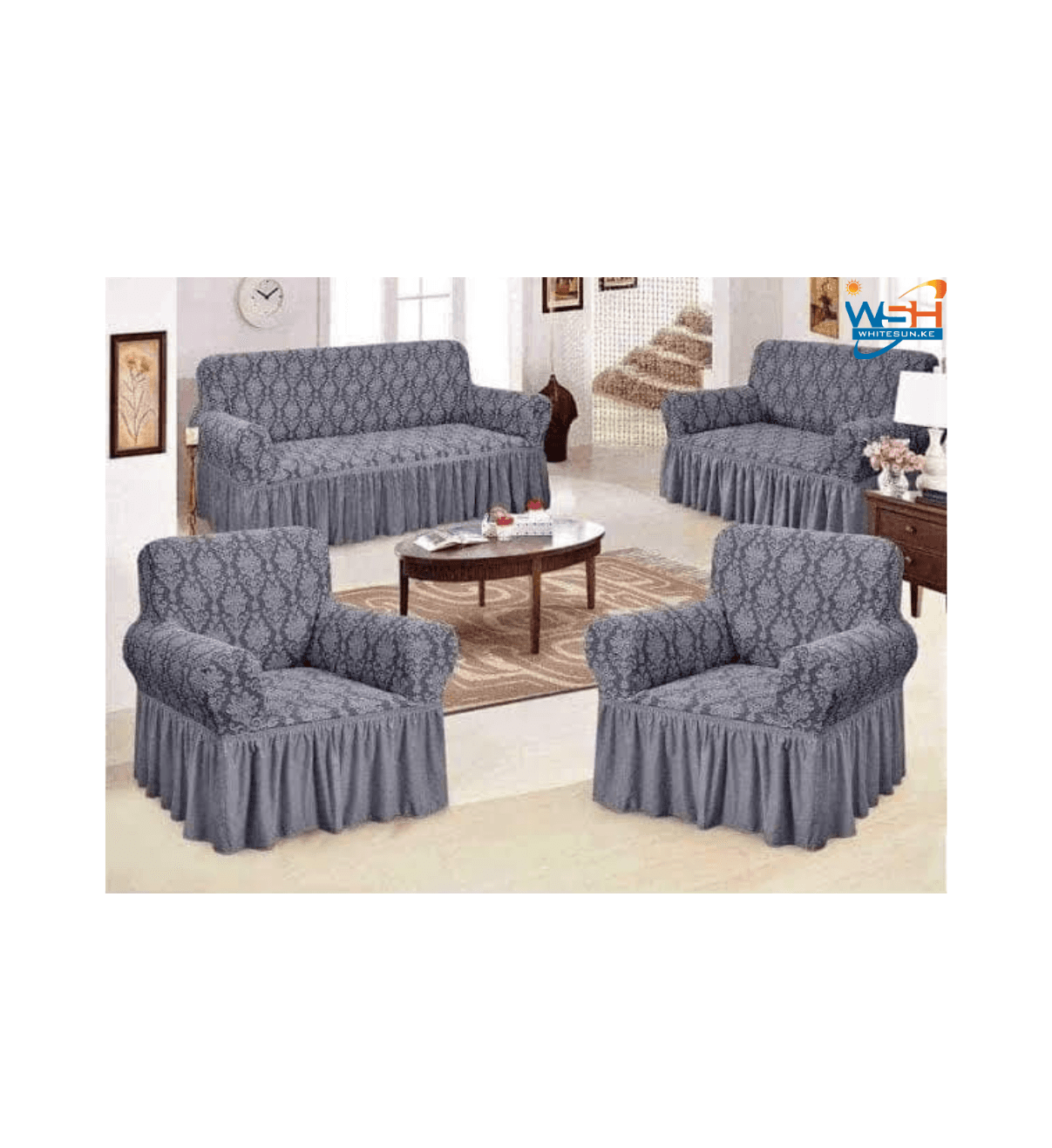 Imported loose covers _3seater