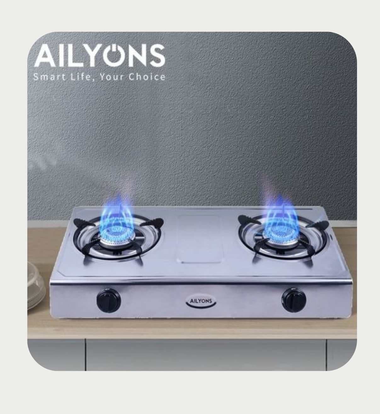 Alyons Table Top Metallic Burner @KSH.2000