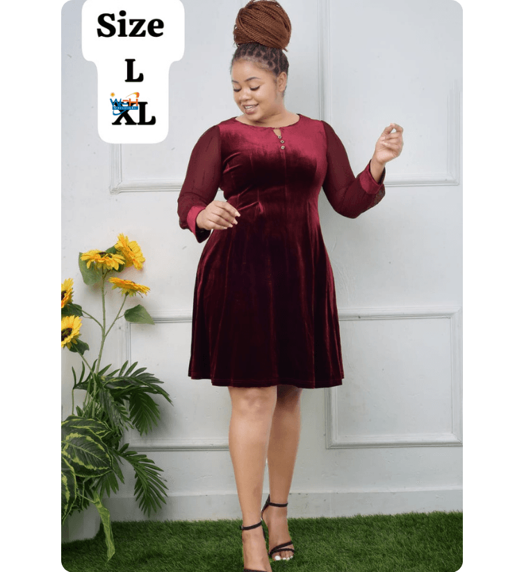 Beautiful Button-Down Dress for Women - Available in M, L, XL 1
