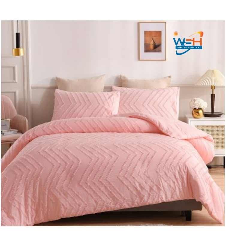 Luxury Tufted Wave Design Duvet cover set Thumbnail 2