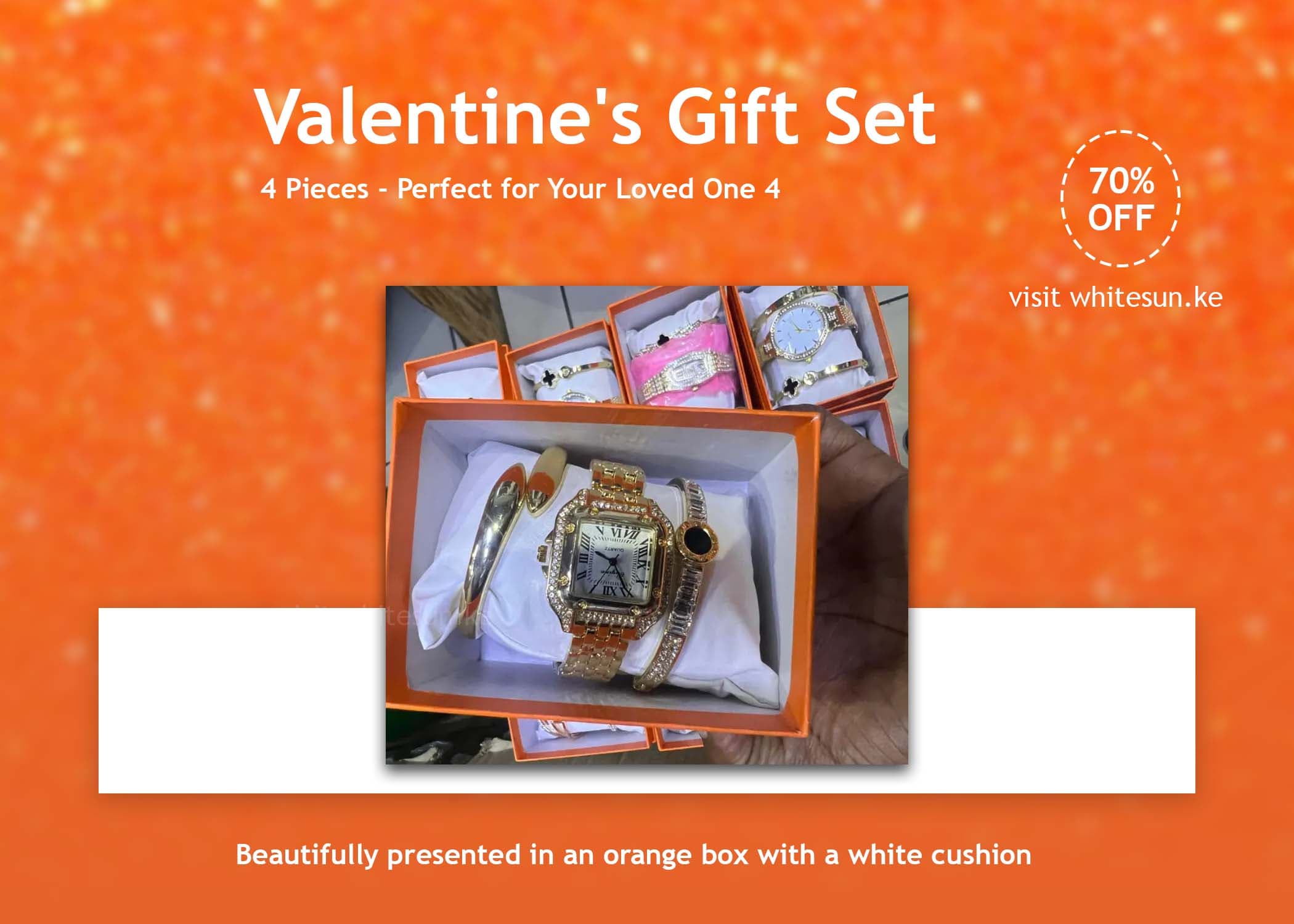 Valentine's Gift Set - 4 Pieces - Perfect for Your Loved One 4