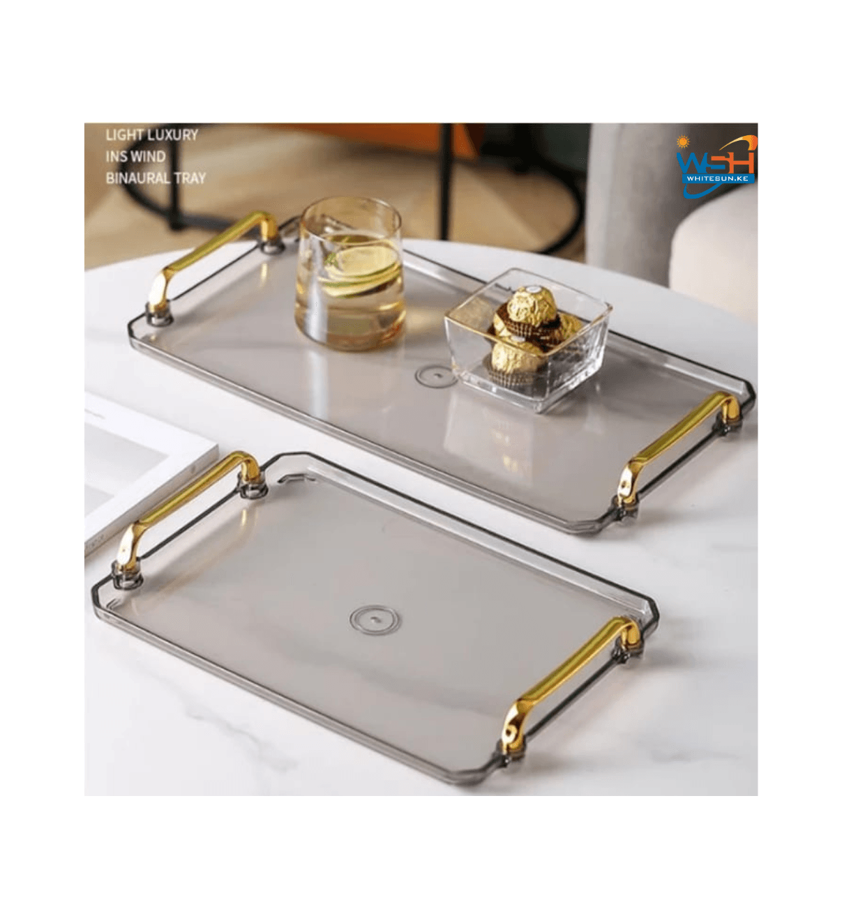 CREAMY STORAGE ORGANIZER TRAY Thumbnail 2