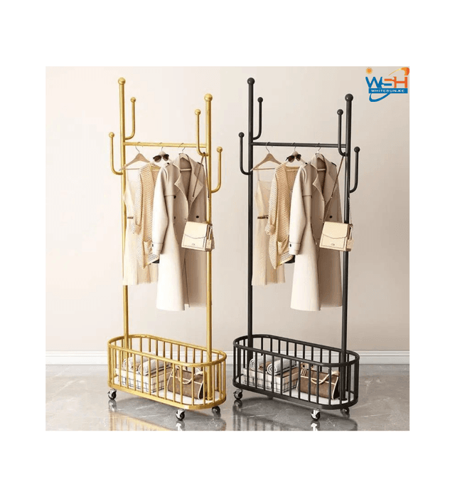 movable-cloth-rack-with-wheels
