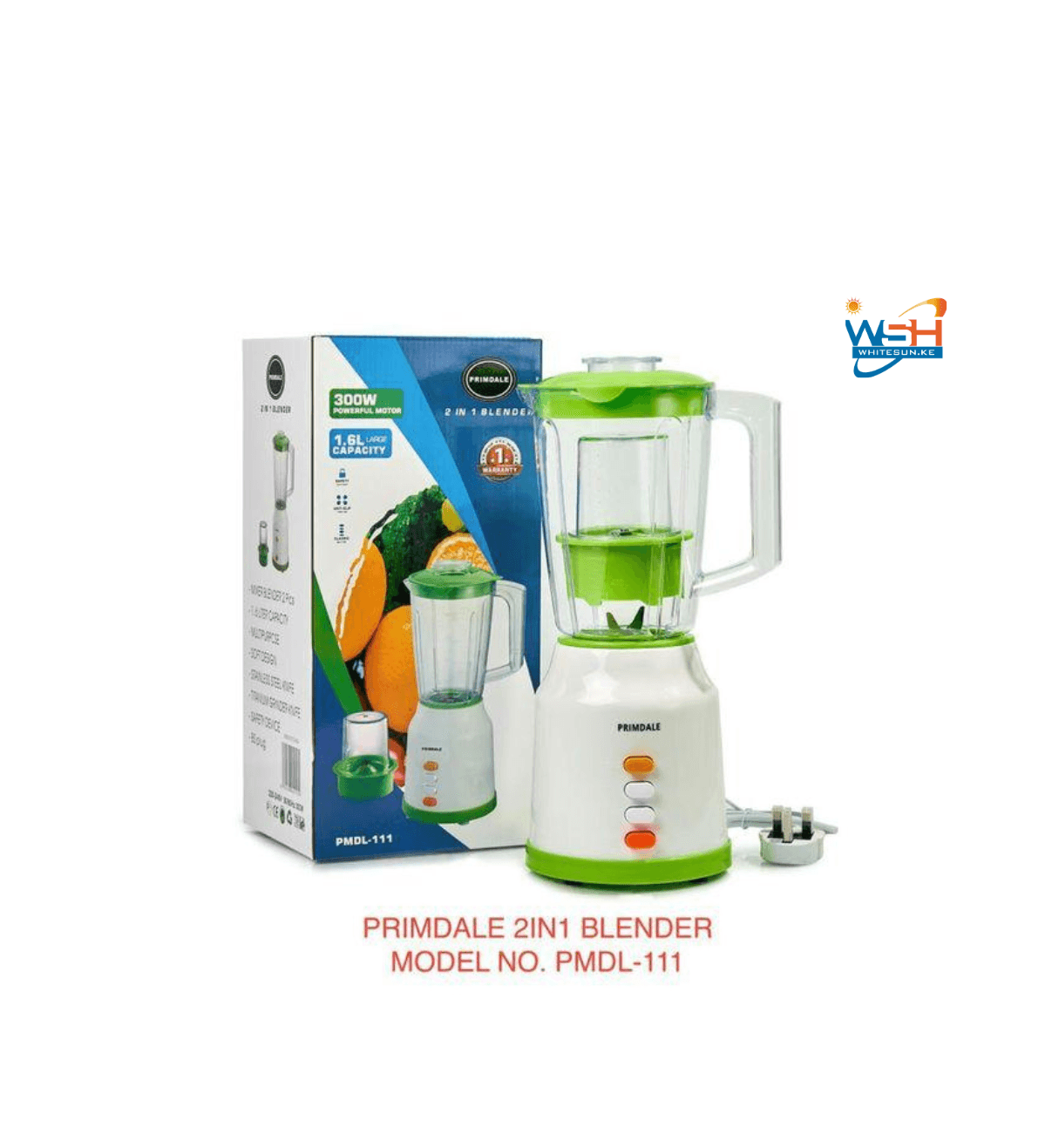 Primdale 2in 1 blender