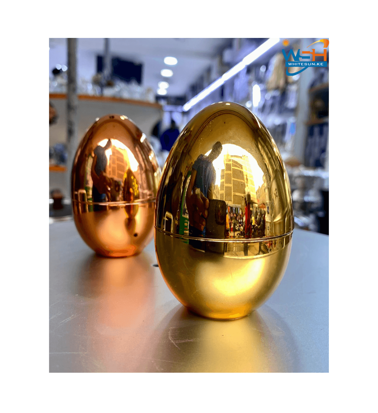 Egg shaped toothpick holde