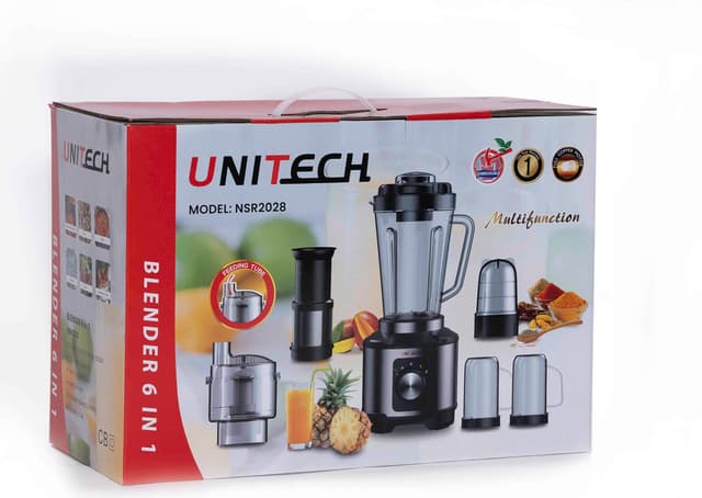 unitech-6-in-1-multi-functional-blender-nsr2028-600w-pure-copper-motor-1-8-l-capacity-variable-speed-control