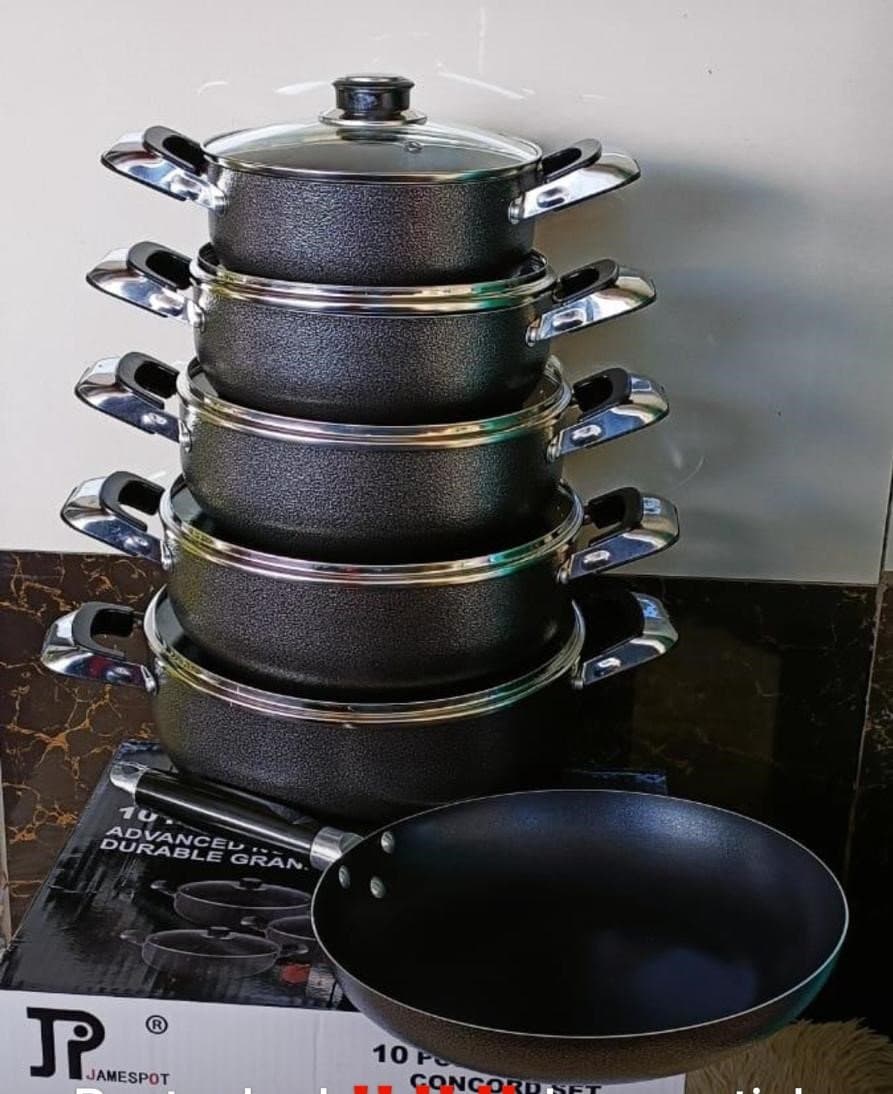 JP 11-Piece Nonstick Cookware Set