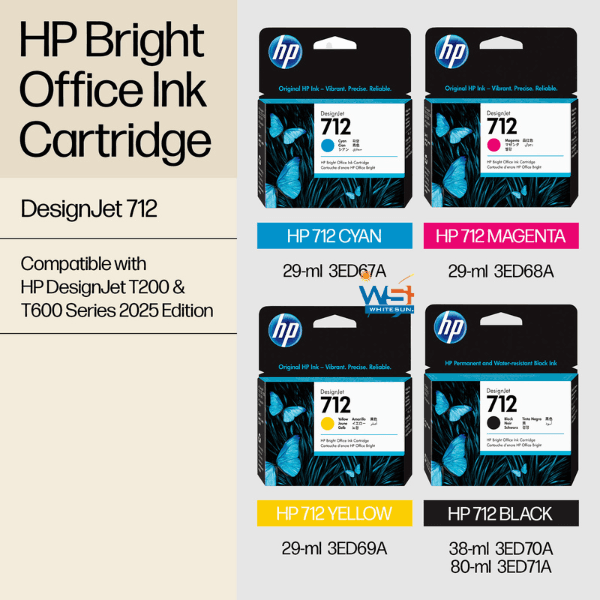 HP DesignJet T250 24-in Printer 2025 Edition with 2YR Warranty Thumbnail 6