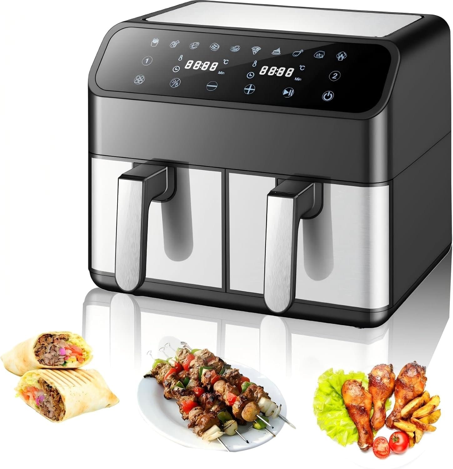 Double Door Air fryer (whitesun) Thumbnail 8
