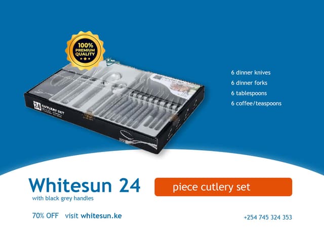 whitesun-24-pieces-cutlery-set-with-black-grey-handles
