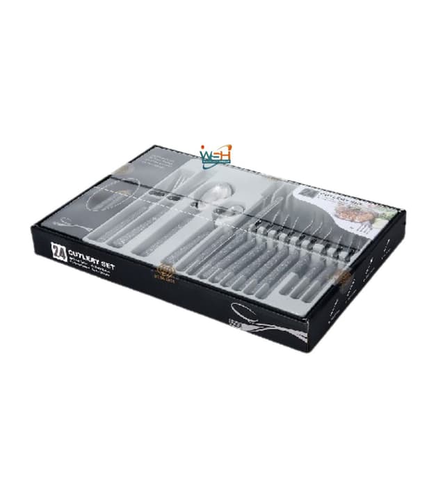 whitesun-24-pieces-cutlery-set-with-black-grey-handles