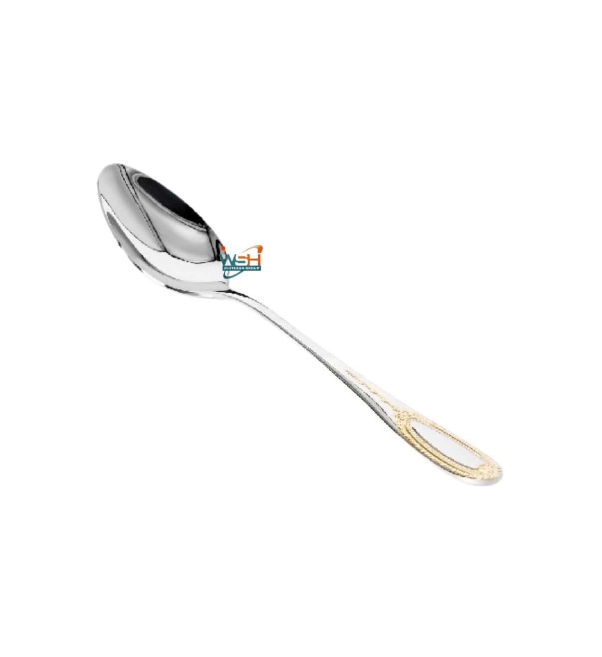Whitesun single gold table spoon/6PCS