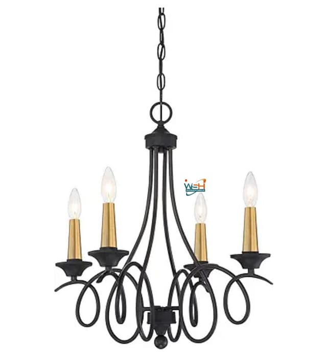 minka-lavery-4073-676-la-courbe-chandelier-4-light-240-watts-black-with-antique-brass-21-h-x-20-dia-2