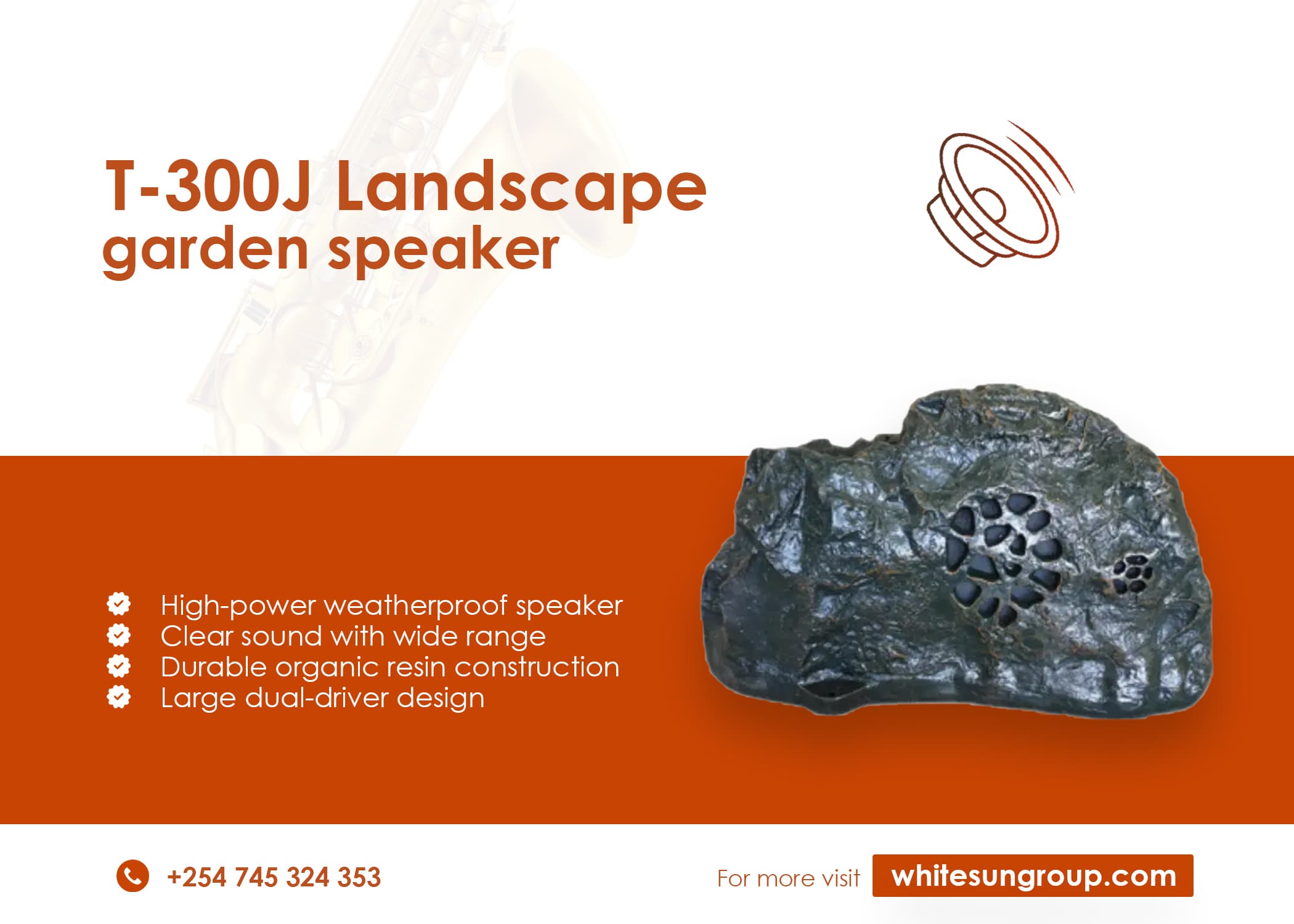 T-300J Landscape Garden Speaker