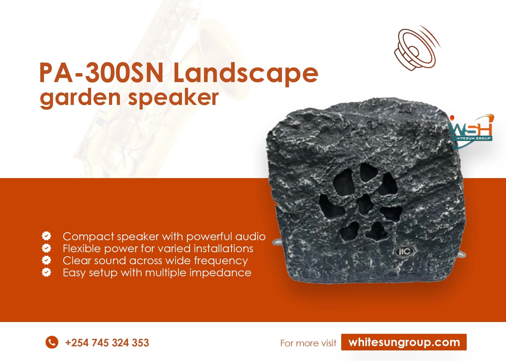 PA-300SN Landscape Garden Speaker