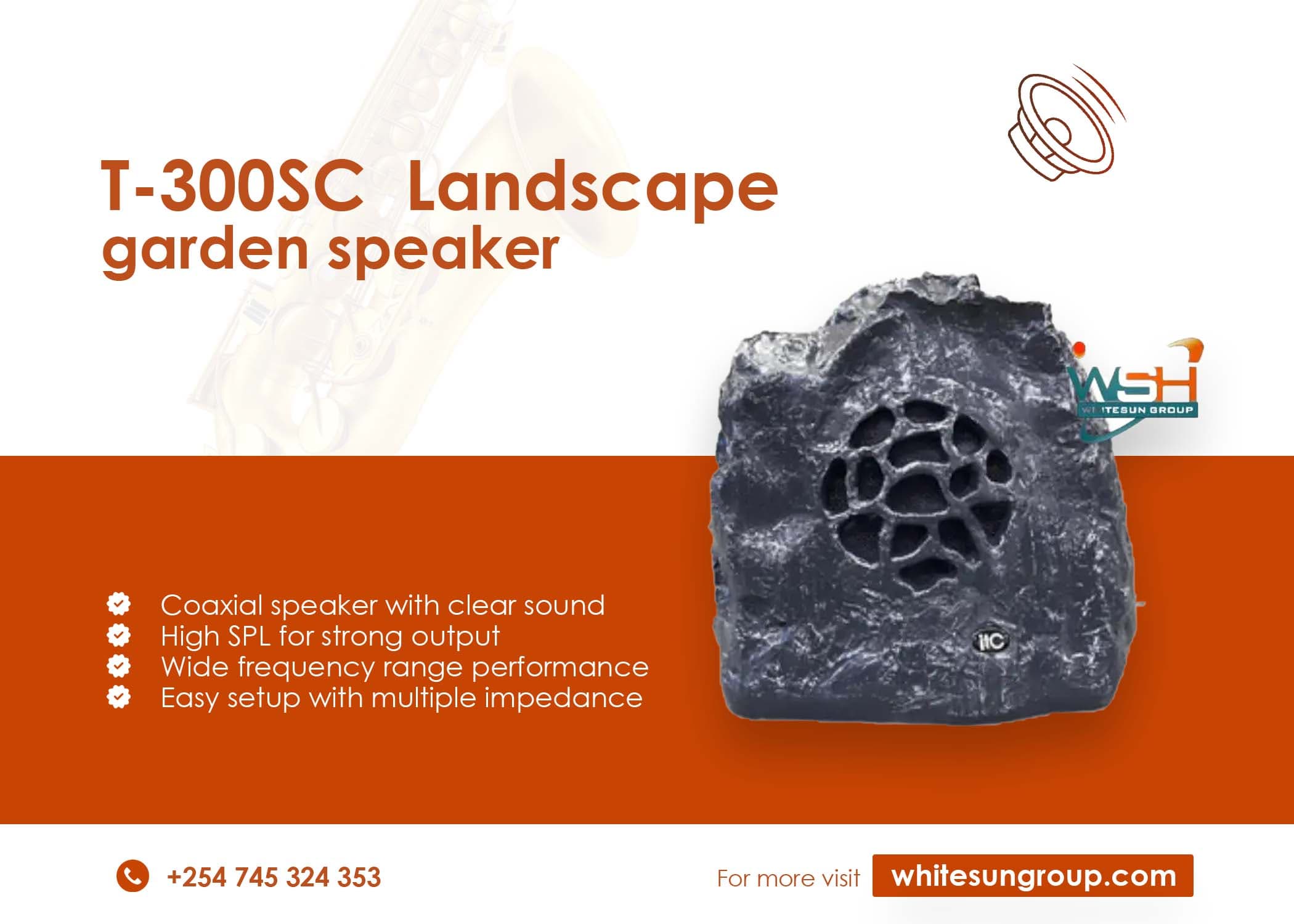 T-300SC Landscape Garden Speaker