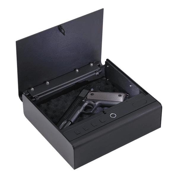 Biometric safe for gun and jewellery