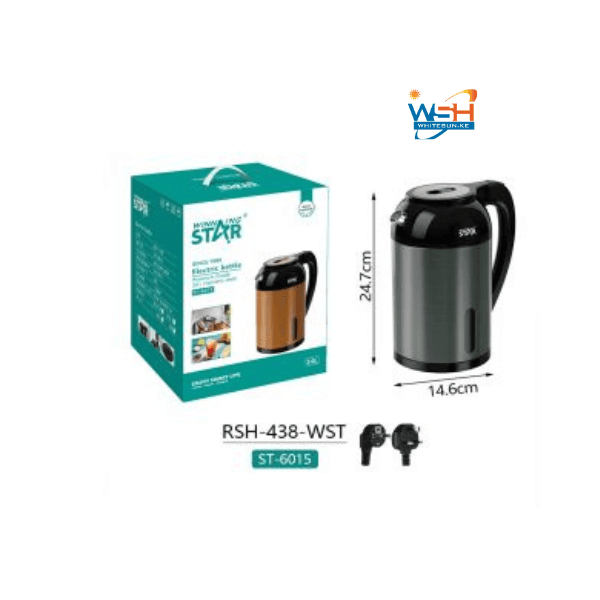 1500W 201 Stainless Steel Electric Kettle Thumbnail 3