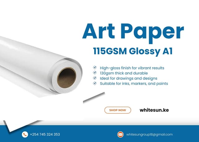 art-paper-115gsm-glossy-a1