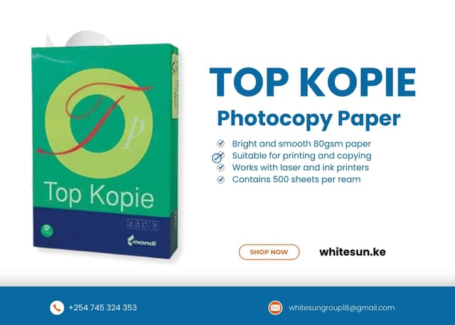 top-kopie-photocopying-paper-1-ream-500-sheets