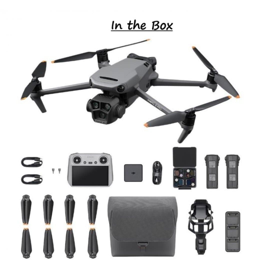 DJI Mavic 3 Pro Drone with Fly More Combo & DJI RC Thumbnail 6
