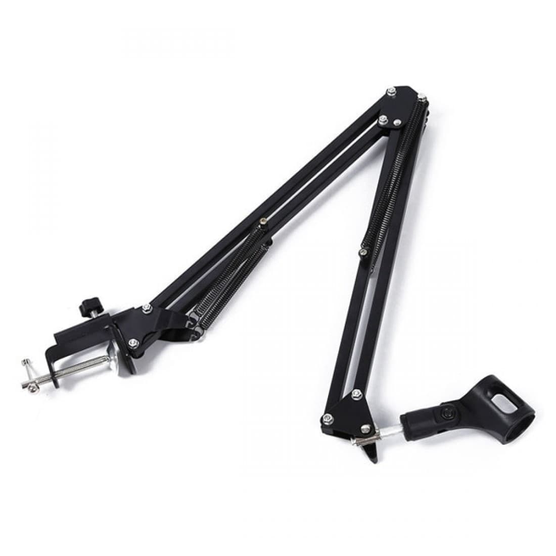 Adjustable Studio Microphone Suspension Scissor Arm Stand (Black) Thumbnail 3