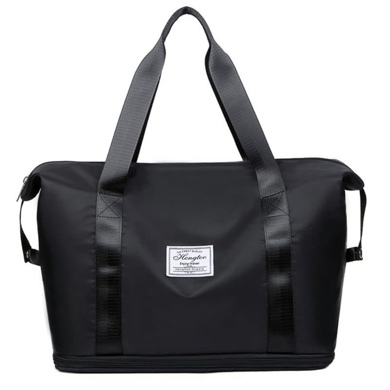 254# Whitesun Expandable duffel black ladies duffel bag big duffel bag medium size
