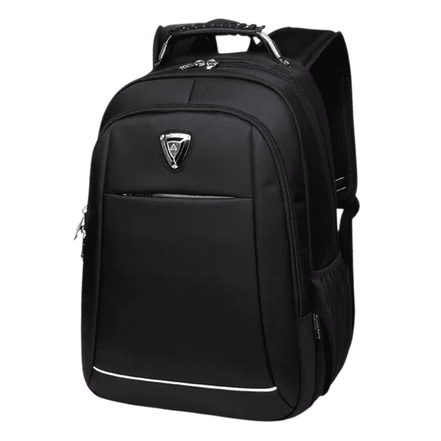 154-whitesun-sleek-black-travel-school-backpack-durable-water-resistant-bag-with-padded-straps-reflective-strip-laptop-compartment-for-men-teens