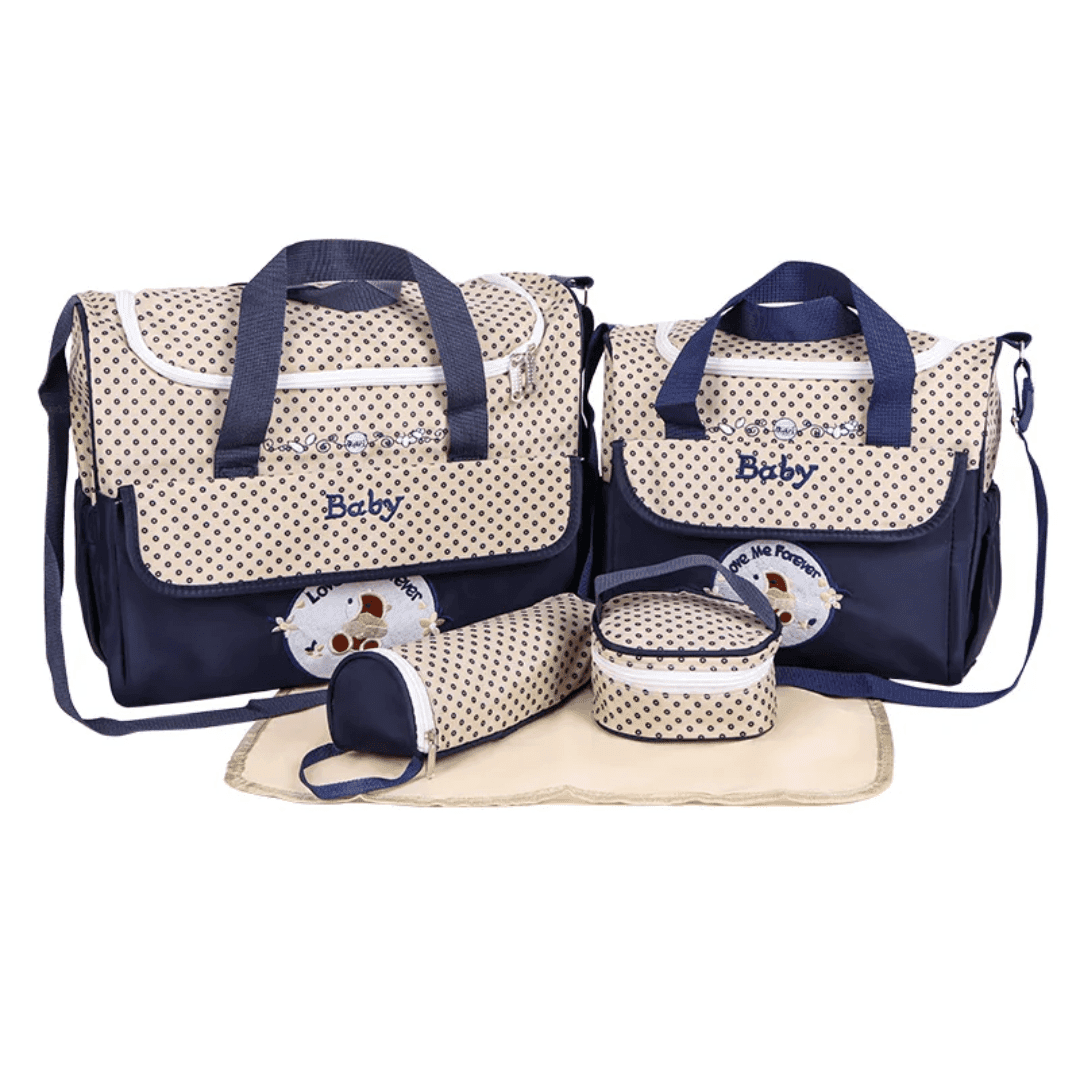 002#Whitesun Baby bag set 5 piece