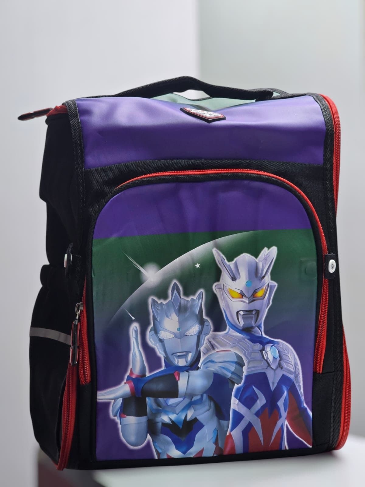 237# Whitesun Orthopedic iron man design Quality kids school bag for boys and girls primary mochilas rucksack birthday gift for boys son nephew cousin