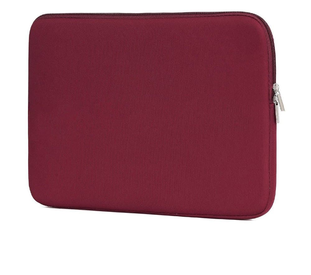 159# Whitesun;Super spongy laptop sleeve with double zippers 14″ inches laptop bag grey blue black maroon Thumbnail 6