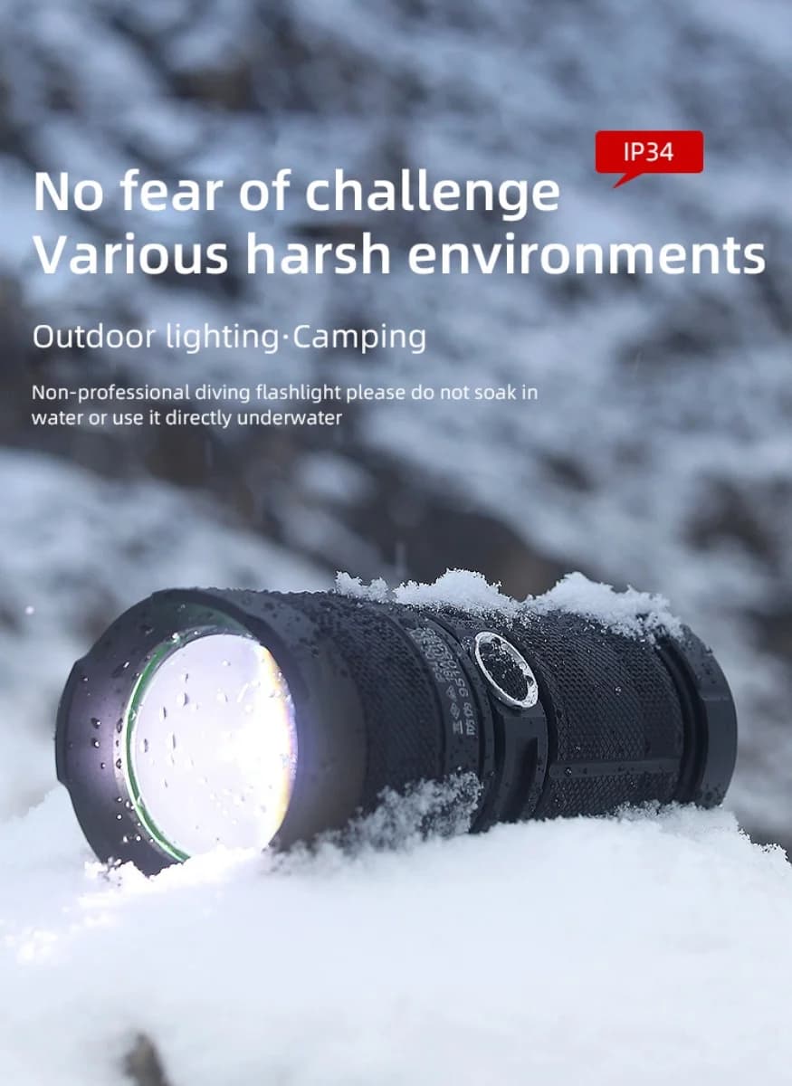 SUPERFIRE GT60 Zoom high power flashlight Thumbnail 8