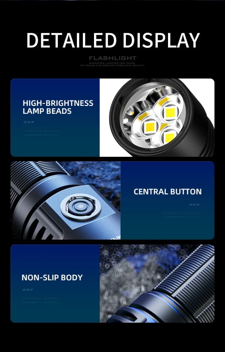 SUPERFIRE L22 High Bright Flashlight Thumbnail 9