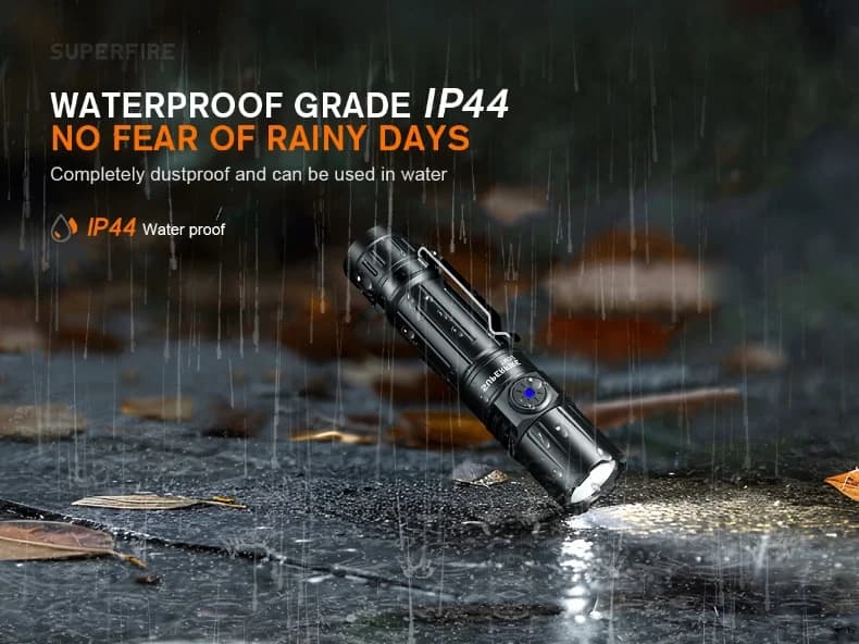 SUPERFIRE TN02 Magnetic EDC flashlight high-performance Thumbnail 3