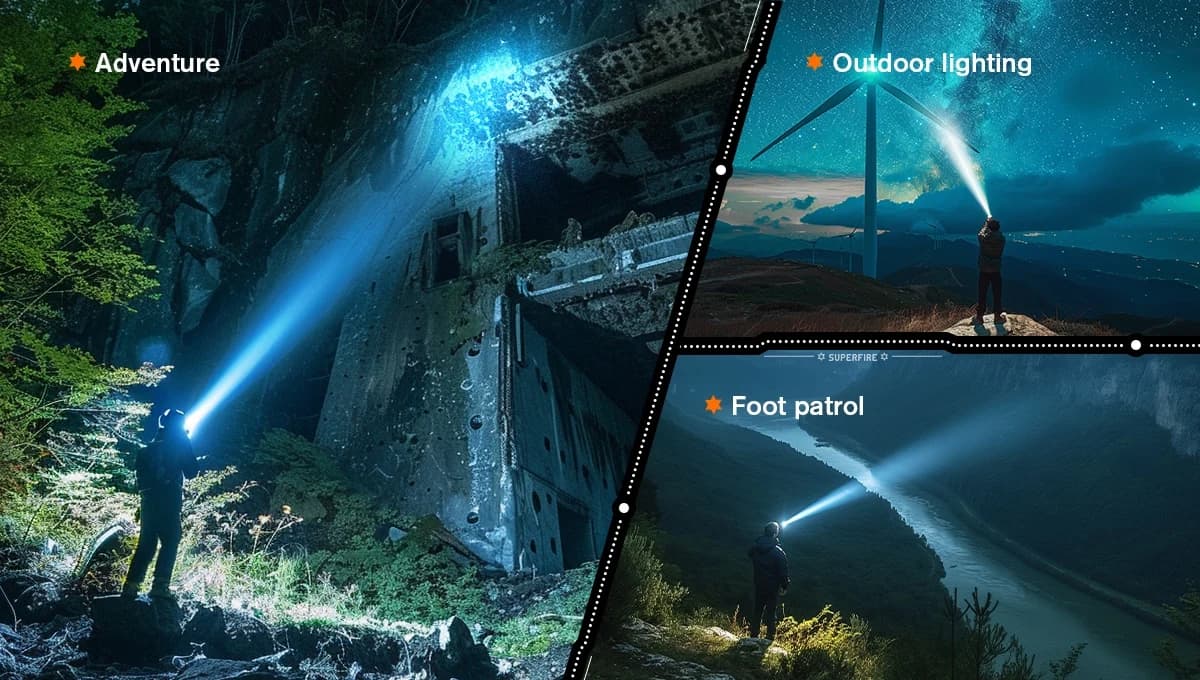 SUPERFIRE Y16 High Power LED Flashlight Thumbnail 5