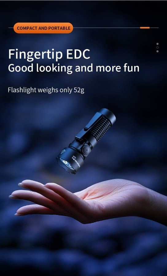 SUPERFIRE A29 EDC Portable Flashlight Thumbnail 3