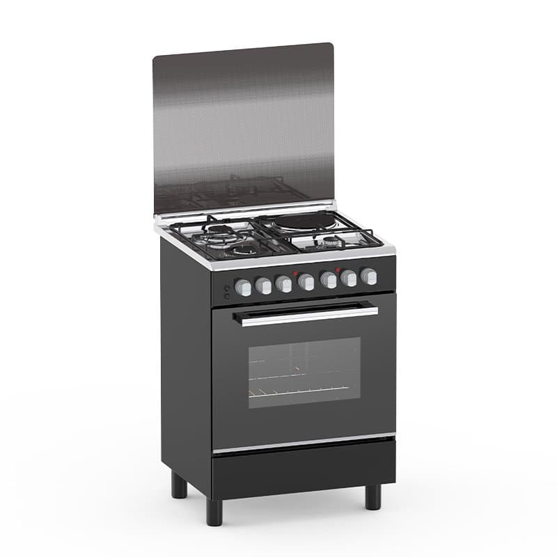 Haier 3 Gas + 1 Electric 60X60 Cooker with Electric Oven - HCR2031EED1