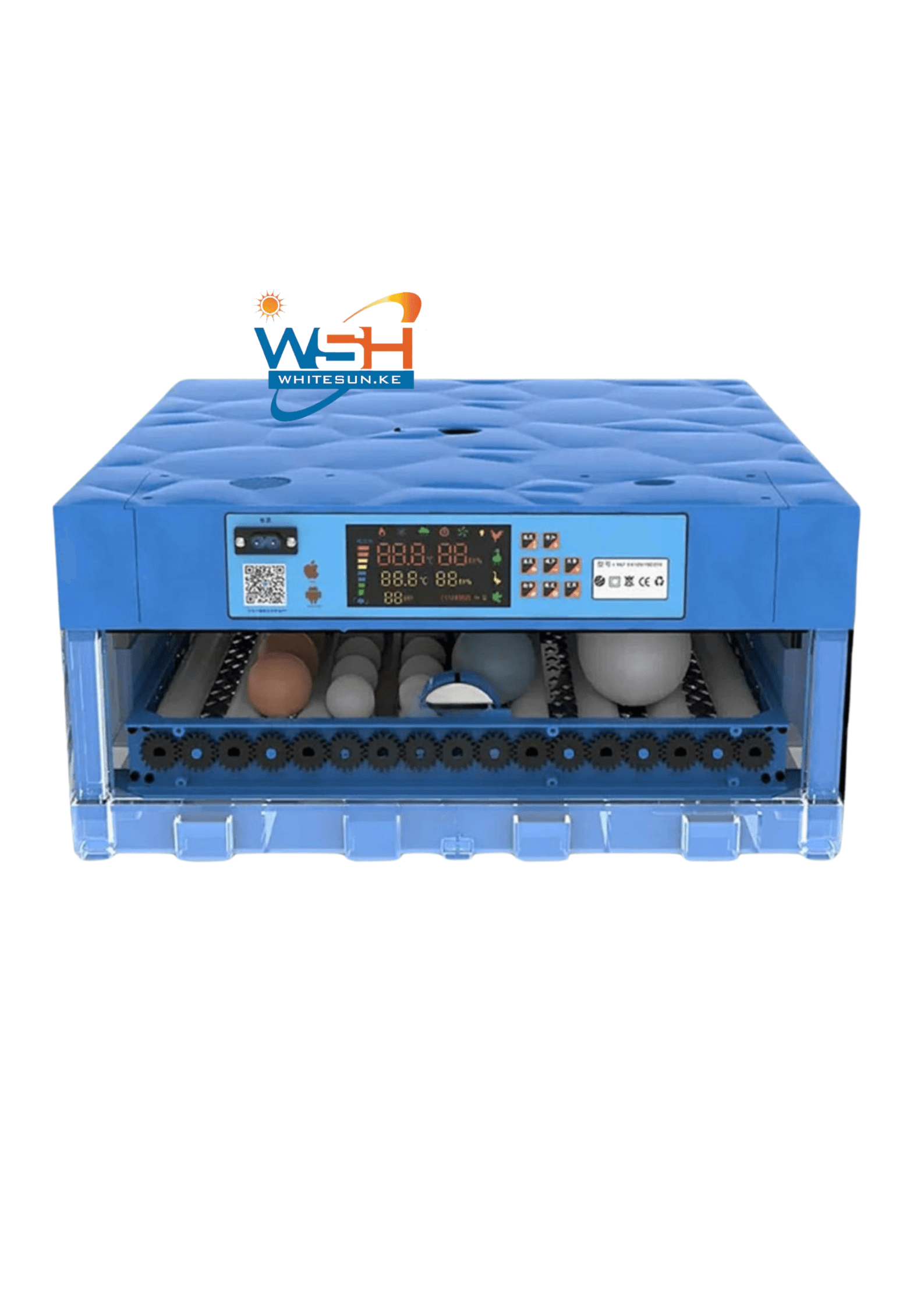 256 Eggs kukumom Imported Egg Digital Incubator - 80w AC/DC Fully Automatic Thumbnail 2