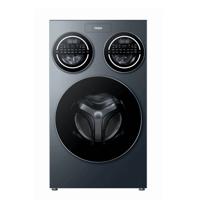 Haier 10KG +1+1 triple drum front load washing machine HW110-BD14697GNU1 (UAE) Thumbnail 8