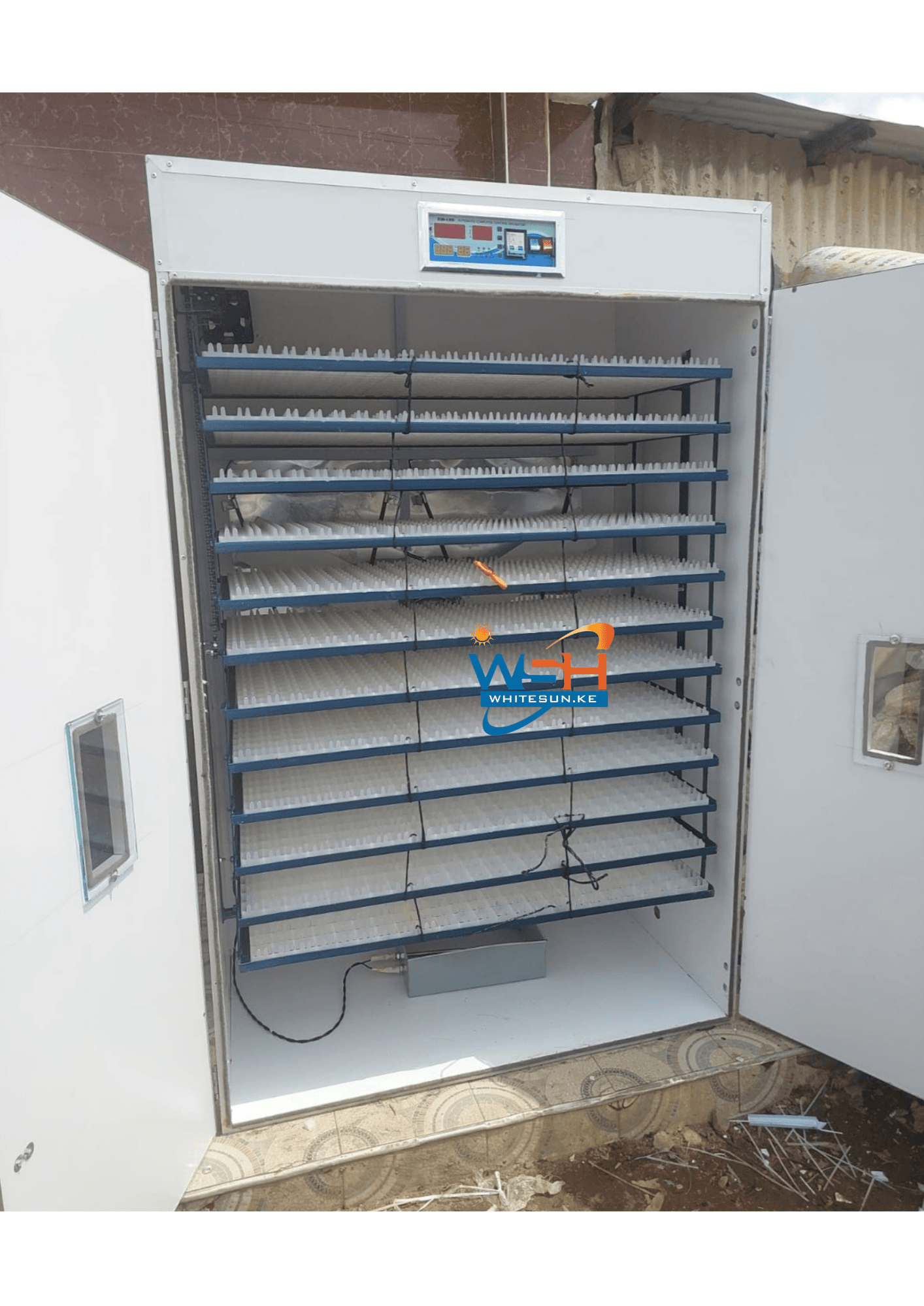 204 Eggs Faida Bora Digital Fully Automatic Egg Incubator - Poultry Hatcher Thumbnail 5